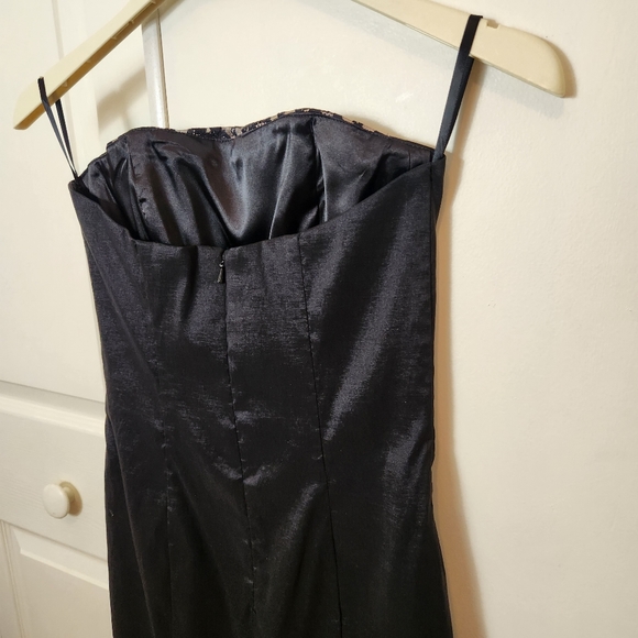 Gunne Sax Strapless Corset Dress - Picture 7 of 11